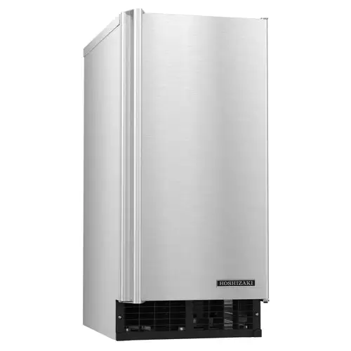 Hoshizaki AM-50BAJ-AD 14 7/8"W Top Hat Undercounter Ice Machine - 55 lbs/day, Air Cooled, ADA, Gravity Drain, 115v