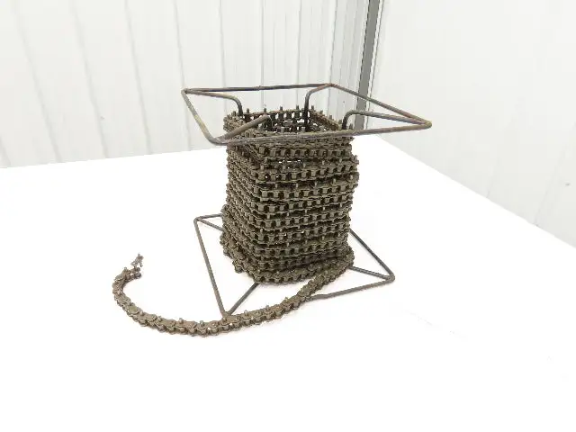 Peer 50R X100FT SP D-1 E2PIN Roller Chain #50 Riveted 25' Reel D-1 Attachment