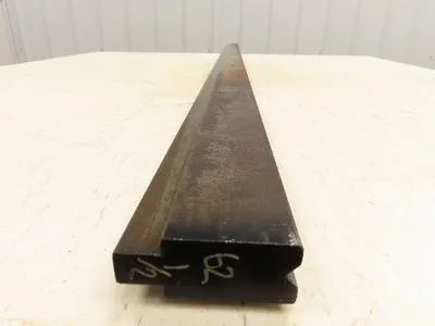 Press Brake Die 62-1/2" Long 90° V 3/8" W 3/16" D 1-3/4" H 1/2" Tang
