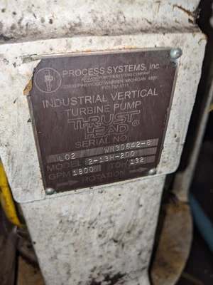USED PROCESS SYSTEMS, INC 2-13H-200