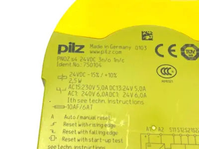 USED PILZ STANDALONE SIGMA SAFETY RELAY