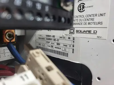 USED SQUARE D MODEL 6