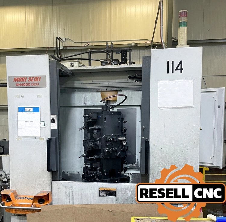Used 2010 Mori Seiki NH4000DCG Horizontal Machining Centers Florida US | Resell CNC #206721