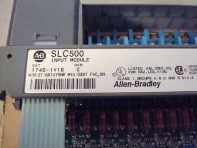 Allen Bradley 1746-IV16/C SLC 500 Input Module Used