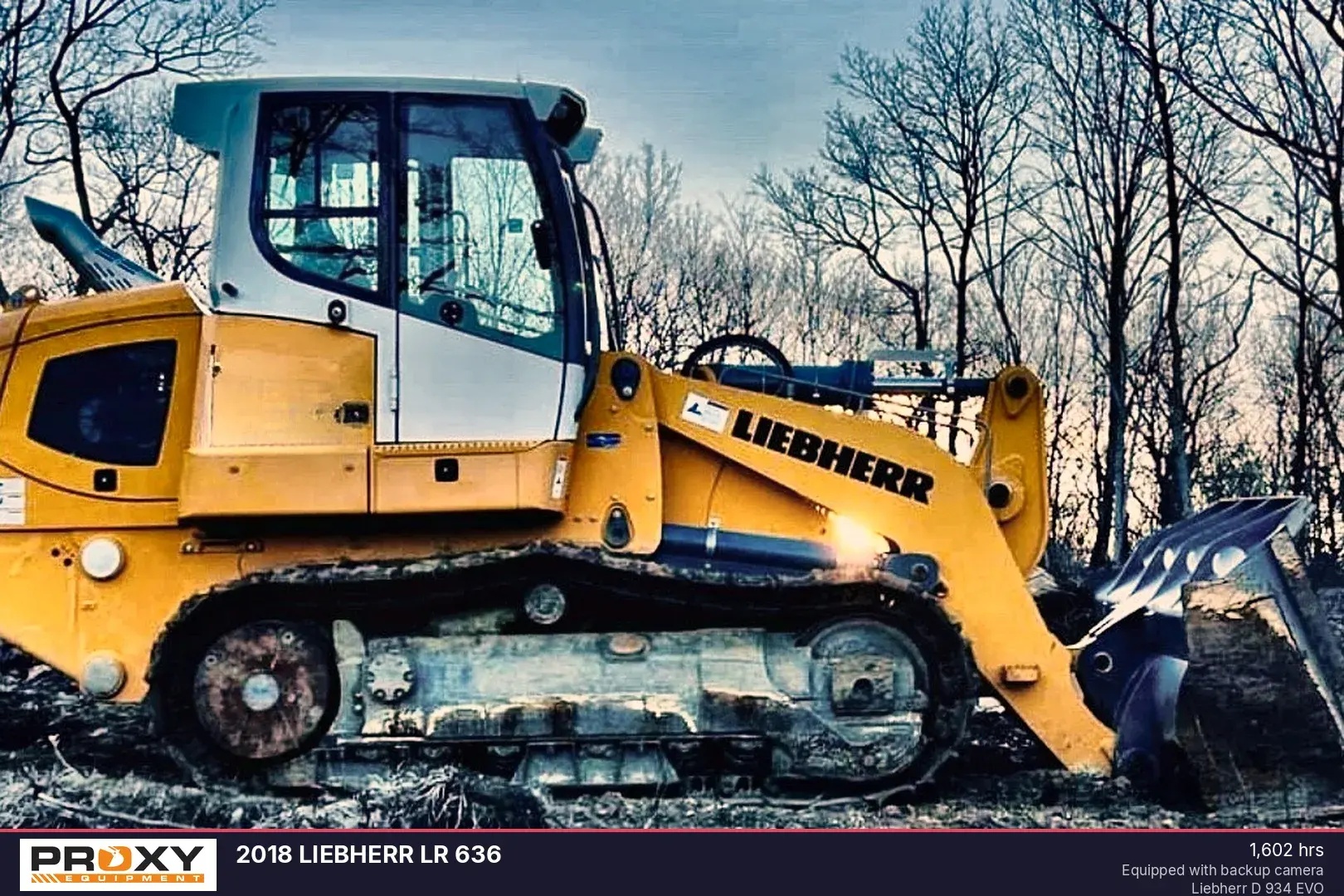 Used 2018 LIEBHERR LR 636 Compact Track Loaders New Jersey US | Proxy Equipment #1377922