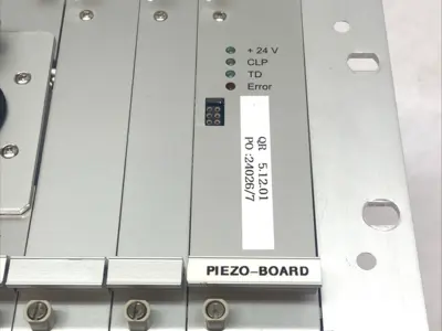 Used F&K Delvotec Chassis w/ 1196 Rev. 1/B Backplane & Lightboard PLC Chassis Michigan US | Maverick Industrial Sales #1393179