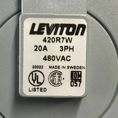 New | in-Stock Leviton 420R7W Misc Electrical & Power Parts California US | Davliegogo LLC #1710471