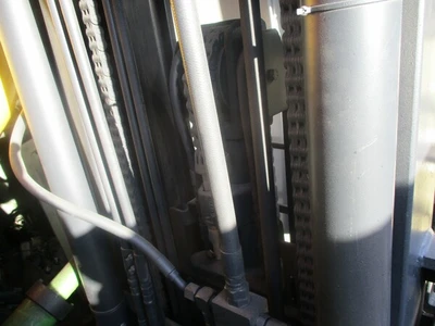 8000 lb. Clark, forklift with new rebuilt engine