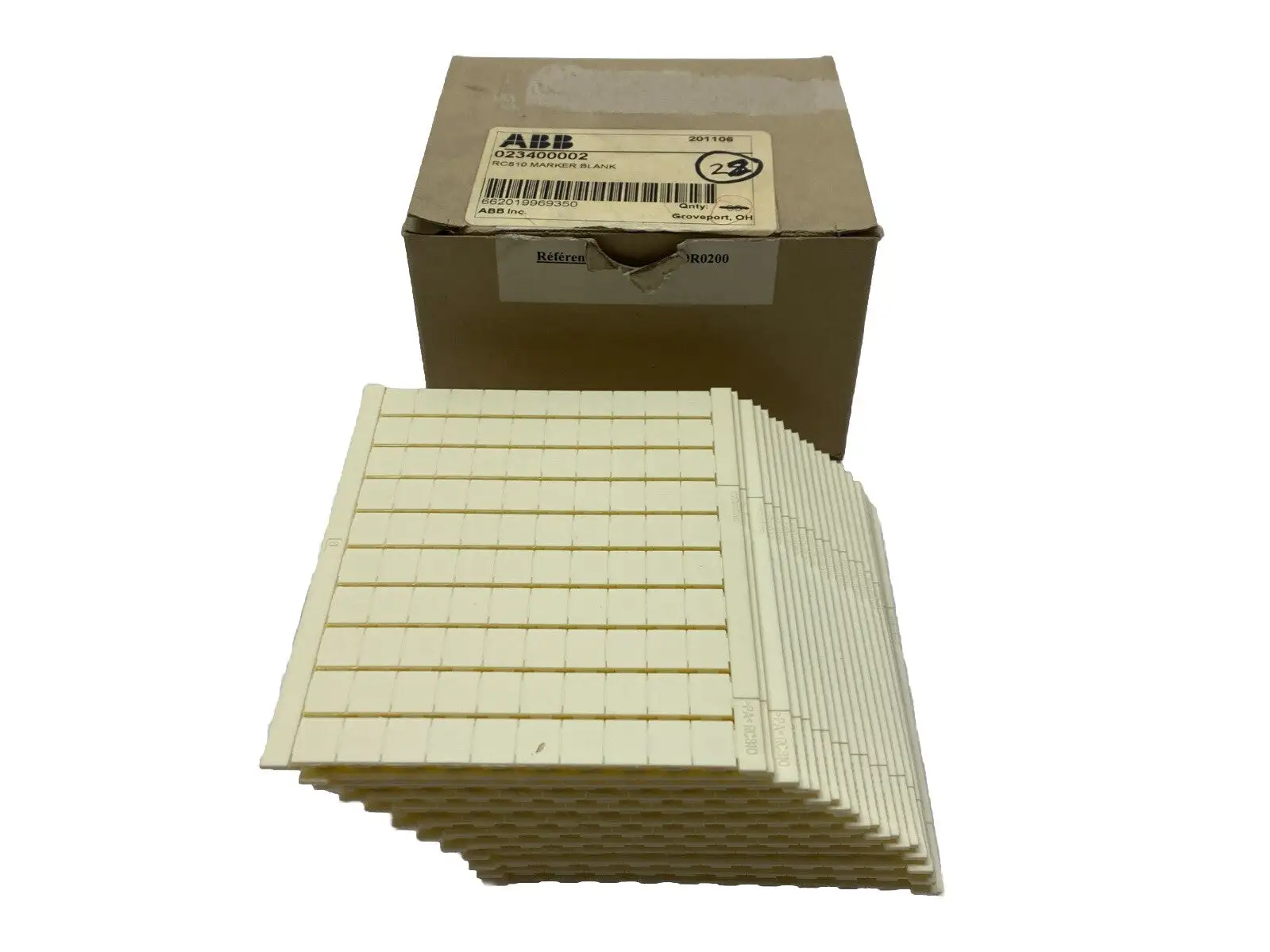 023400002,RC810 | ABB 023400002 RC810 Marker Blank LOT OF 22 - New Other