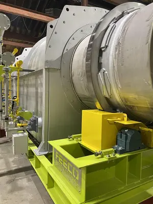 USED 2021 FEECO INTERNATIONAL INDIRECT ROTARY KILN SYSTEM