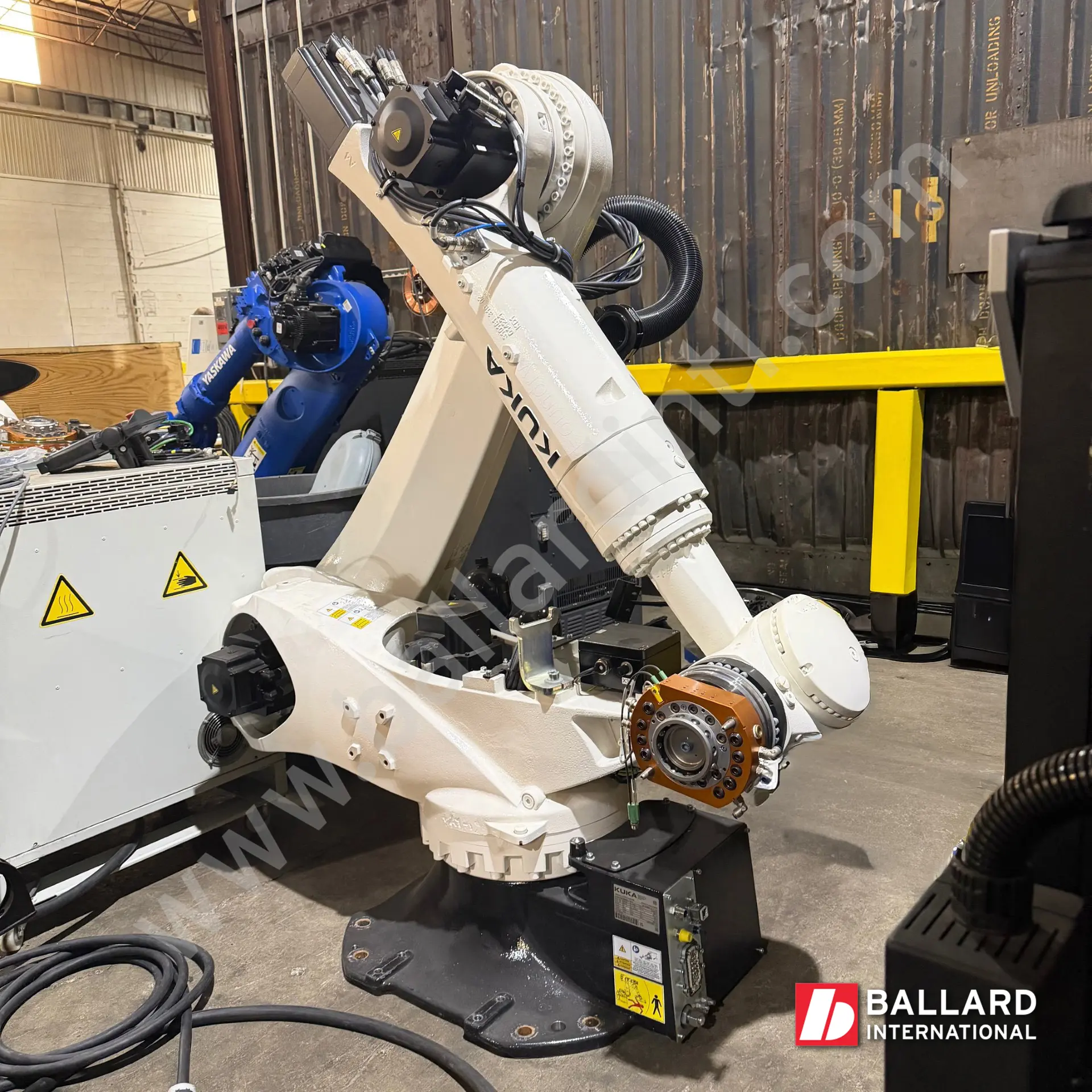 KUKA KR 210 R3300-2 K-F/FLR Robot System w/ KRC4 Controller
