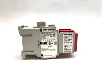100S-C85D14BC | Allen Bradley 700S-CF620DBC Safety Control Relay Contactor, 110/120V Coil - Used