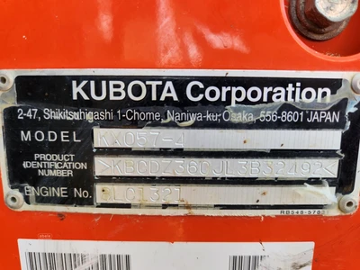 Used 2020 KUBOTA KX057-4 Crawler Excavators - Mini | Abele Tractor #1342829