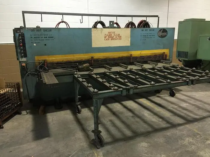 Used 1980 ACCURSHEAR COST CUTTER Power Squaring Shears (Inch) Michigan US | RAB Industries, Inc. #183931