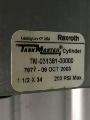 USED REXROTH TM-031381-00000