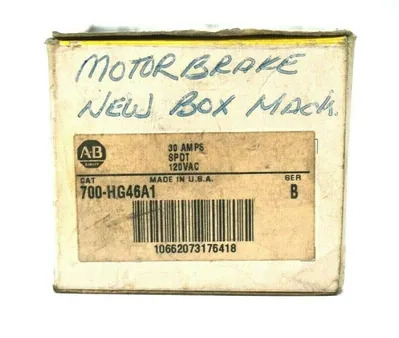 NEW ALLEN BRADLEY 700-HG46A1 POWER RELAY SER.B 700HG46A1