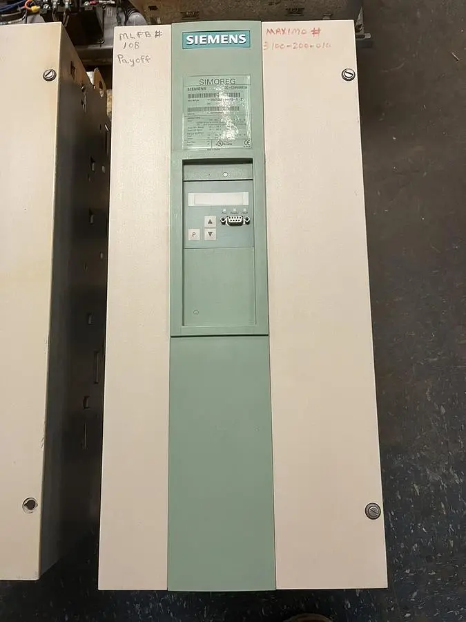 USED SIEMENS 6RA7085-6FV62-0-Z
