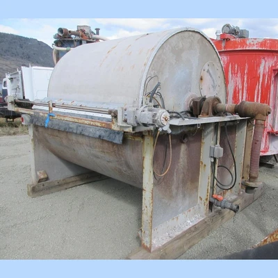 Alar 6ft Dia. x 6ft Long Rotary Vacuum Filter System