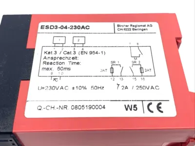 USED BIRCHER REGLOMAT ESD3-04-230AC, ESD3