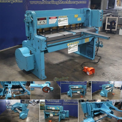 Used WYSONG 1252HD Power Squaring Shears (Gauge) California US | Sterling Machinery Exchange #1467185