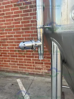 USED LMC 3180 LITER STAINLESS STEEL JACKETED FERMENTATION TANK