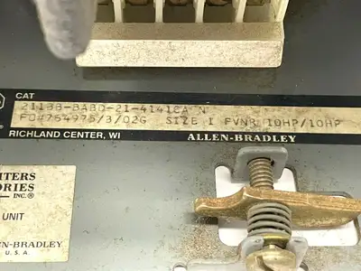 Used Allen-Bradley 2113B-BABD-21-4141CA Motor Controllers Michigan US | Maverick Industrial Sales #1462750