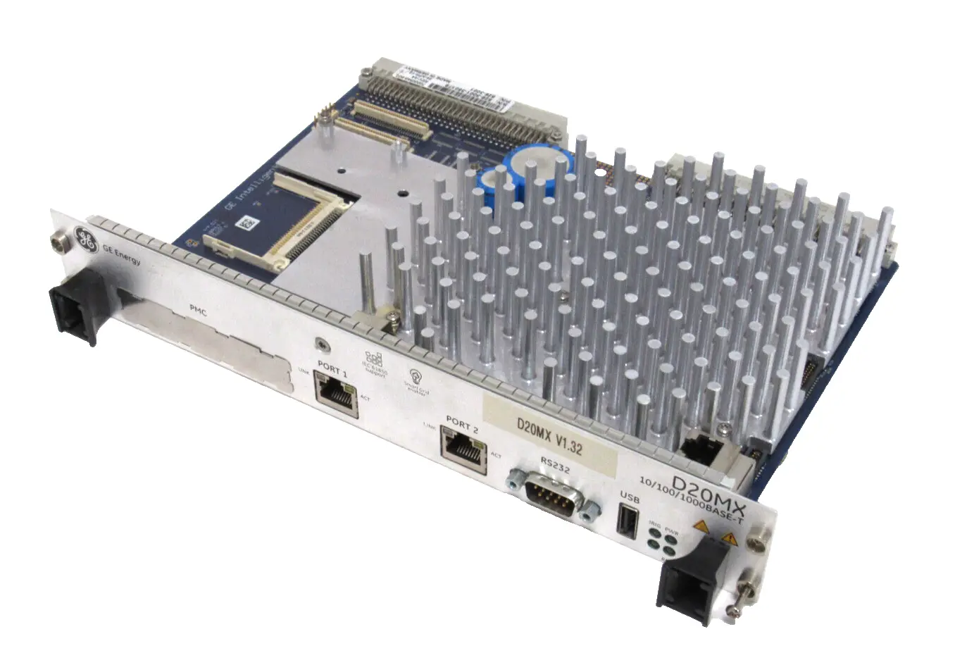 USED GENERAL ELECTRIC D20MX PROCESSOR MODULE 526-3001 10/100/1000BASE-T