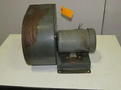 Baldor M3538 Motor 3PH Frame 56 1/2HP 1725RPM W/C13Z37P-1C Centrifugal Blower
