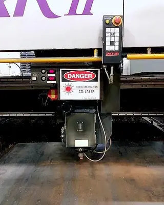 Used 2008 TANAKA LMXR II TF4000 Laser Cutters Illinois US | Machine Factory Outlet #1264321
