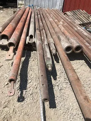 Used AFTERMARKET CABLE TOOL DRILL STEM WITH CONVENTIONAL ROPE SOCKET Construction Equipment Parts Pennsylvania US | East West Machinery & Drilling #1417262