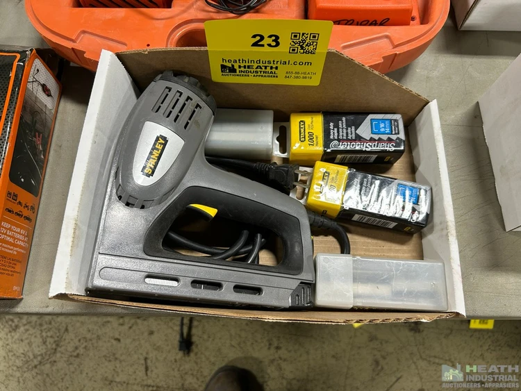Used _UNKNOWN_ STANLEY ELECTRIC STAPLER AND ASSORTED STAPLES Staplers Illinois US | Heath Industrial Auction Services #1549635