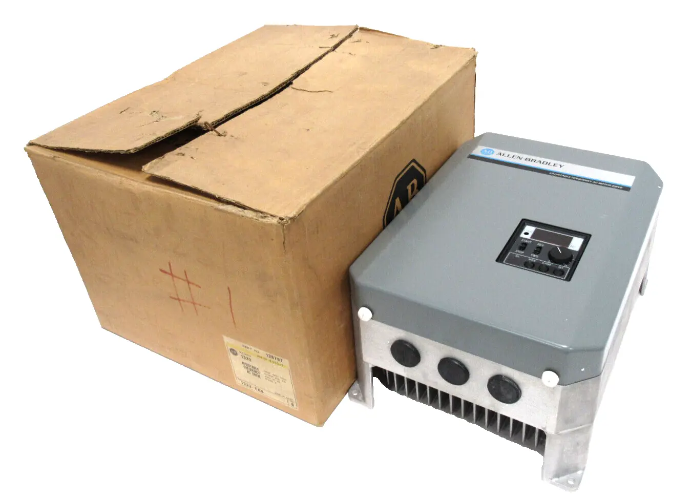 NEW ALLEN BRADLEY 1333-CAB ADJUSTABLE FREQUENCY DRIVE SER.B 460V 126797 1333CAB