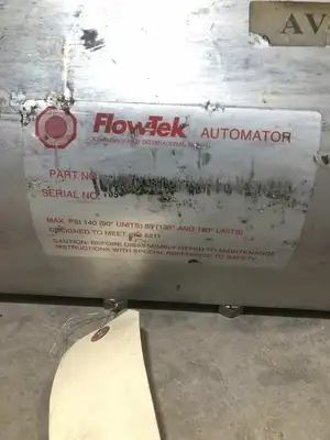 Flow-Tek 93-1603-113A0-532 Pneumatic Actuator 140PSI