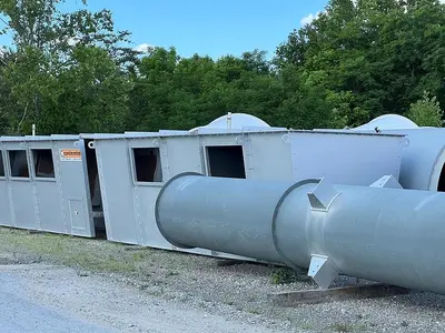 Flash Dryer, GEA, Minerals or Biomass Drying, 27,000 lbs/hr water evap rate - C745152