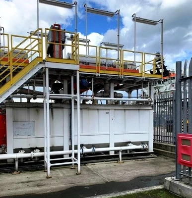(2) Swaco CD 600 FH drilling mud centrifuges, A890 duplex SS.