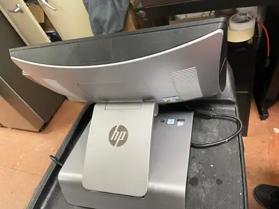 Used HP Used HP RP9 G1 9115 Retail All In One POS System with Silverware Program - HLR Retail Store Fixtures Illinois US | Falcon Restaurant Supply #1376444