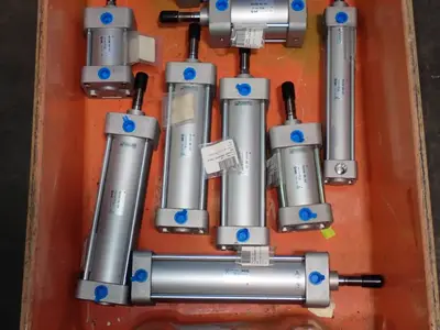 Smc  250psi Pneumatic Cylinders.