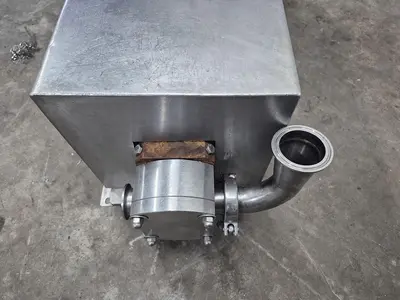 1 HP SS PD Pump with Cart