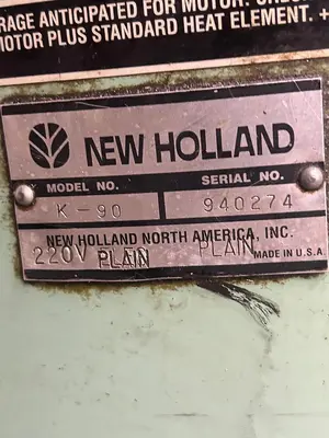 USED NEW HOLLAND K-90C
