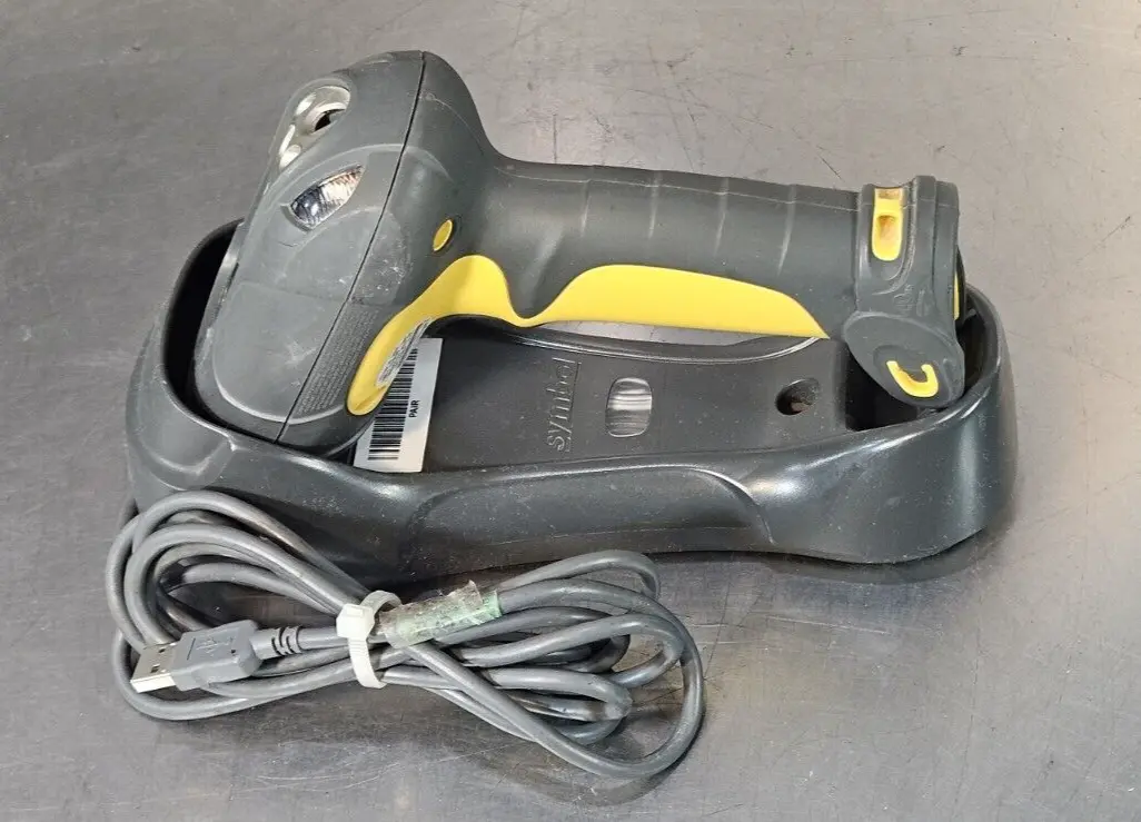 Symbol LS3578 Wireless Barcode Scanner w/ Cradle (BIN642)