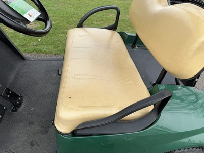 (1) 2014 E-Z-Go golf cart with a Kawasaki gas engine, does not include Club canopy, ball carrier, fo...