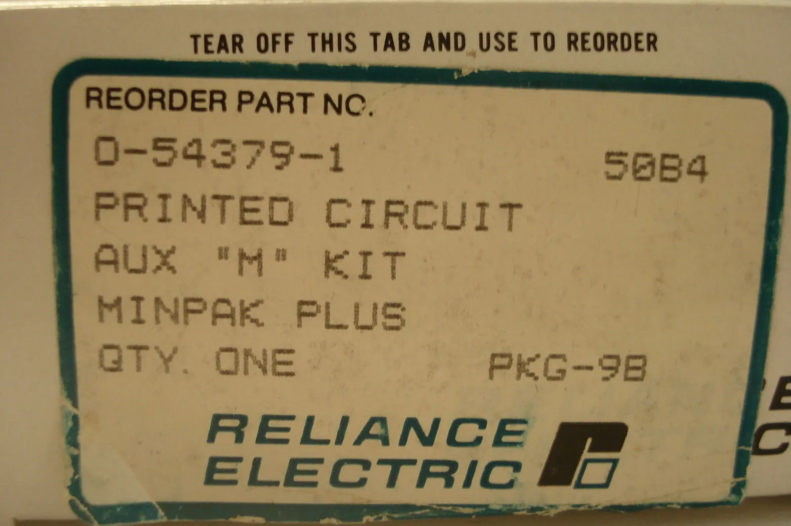 NEW RELIANCE ELECTRIC 0-54379-1 PRINTED CIRCUIT 0543791