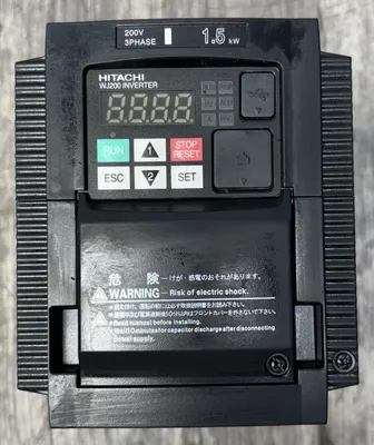 Hitachi WJ200-015LF VER. 2.4 Electrical/PLC/Automation | ESS Industrial Equipment Sales (3)