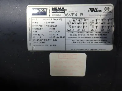 USED DAYTON 36VF41B