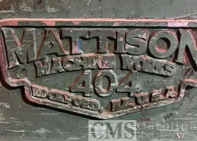 USED MATTISON MODEL 404 STRAIGHT LINE RIP SAW