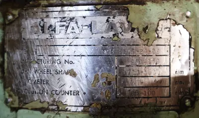 Alfa-Laval MAB 104B-24 oil purifier, SS.