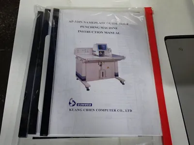 39" X 24"  Nameplate Guide Hole Punching Machine  - Ap-320n