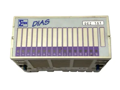 USED SIGMATEK INPUT OUTPUT MODULE DIAS E-12 INTERFACE DEZ 161