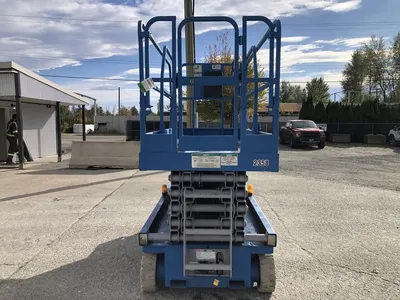 Used 2008 GENIE GS-3246 ELECTRIC SCISSOR LIFT Scissor Lifters Alberta CA | Adcock Equipment #1418058