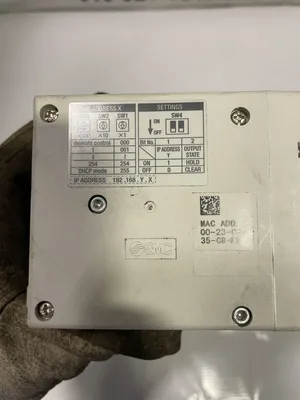 SMC EX260-SEN1 Ethernet/IP Fieldbus System 16 Solenoid Valve Manifold